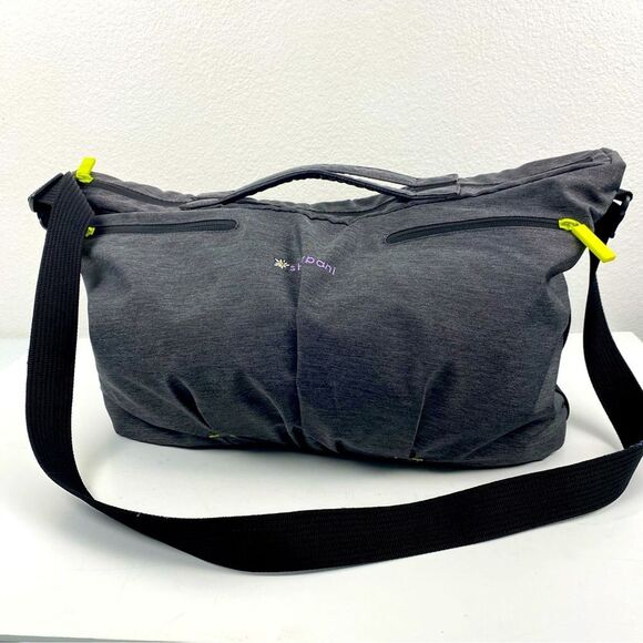 Sherpani Force‎ Wellness Shoulder Bag Pockets Gray Travel Gym Diaper - Picture 1 of 14